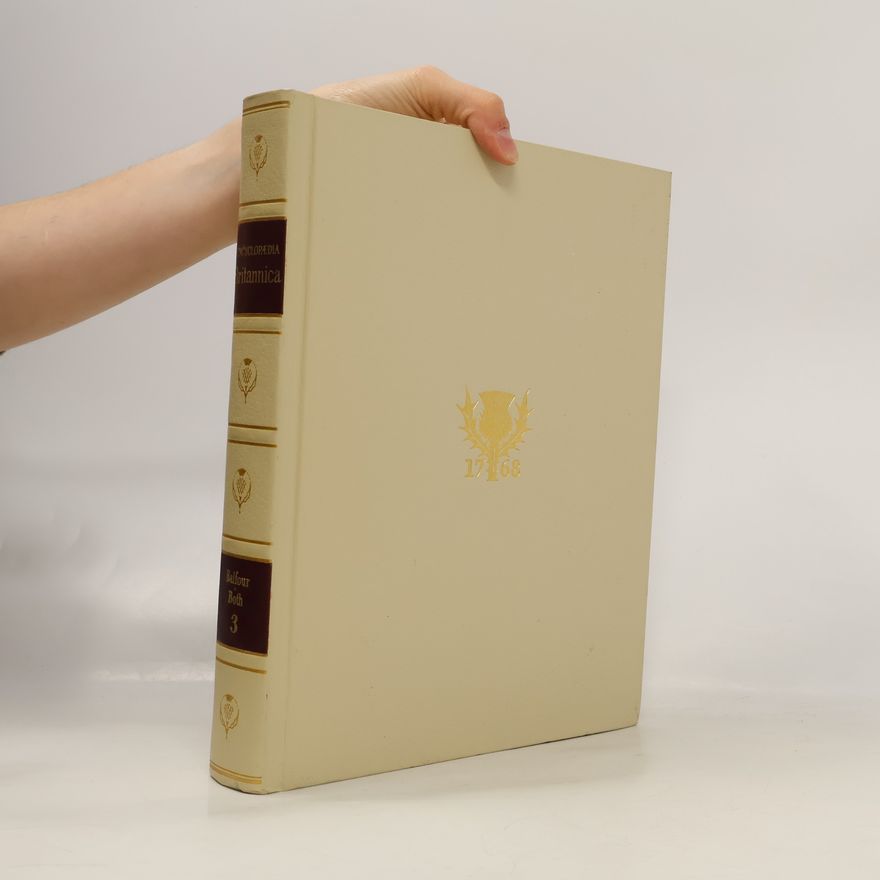 AA.VV. Encyclopædia Britannica 3. Balfour-Both