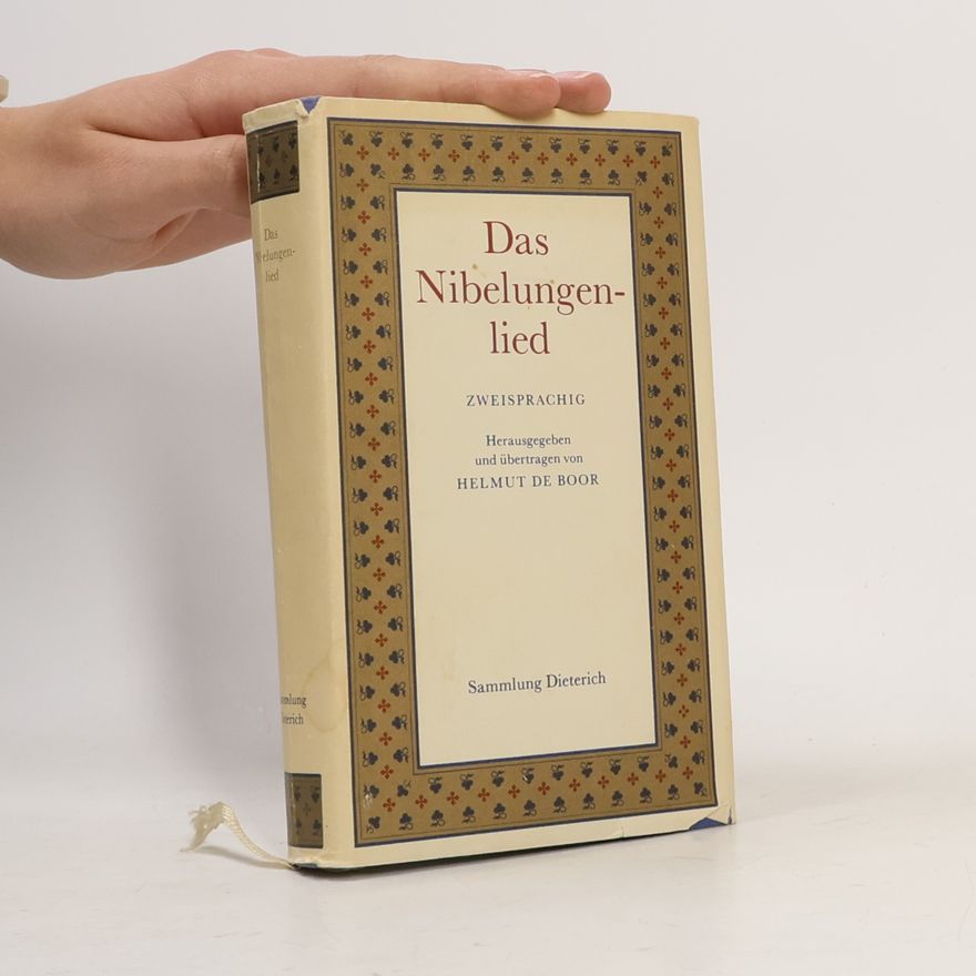 Helmut de Boor Sammlung Dieterich: Das Nibelungenlied