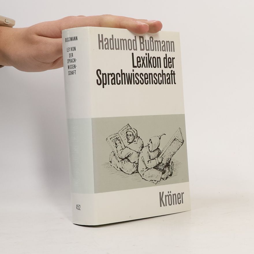 Hadumod Bußmann Lexikon der Sprachwissenschaft