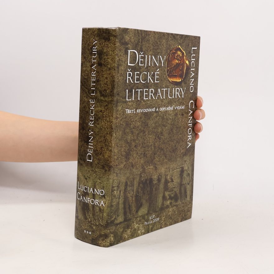 Luciano Canfora Dějiny řecké literatury