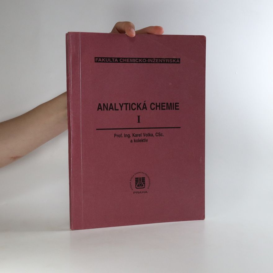 Karel Volka Analytická chemie 1